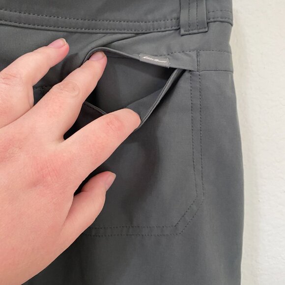 Eddie Bauer Womens Adventurer 2.0 Skort Gray Sz 8 Golf Tennis Activewear - Picture 4 of 7